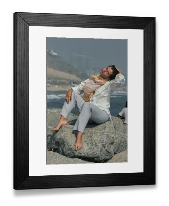 Framed Print : Nastassja Kinski, German Fashion Model & Actress Framed Print : Nastassja Kinski, German Fashion Model & Actress
