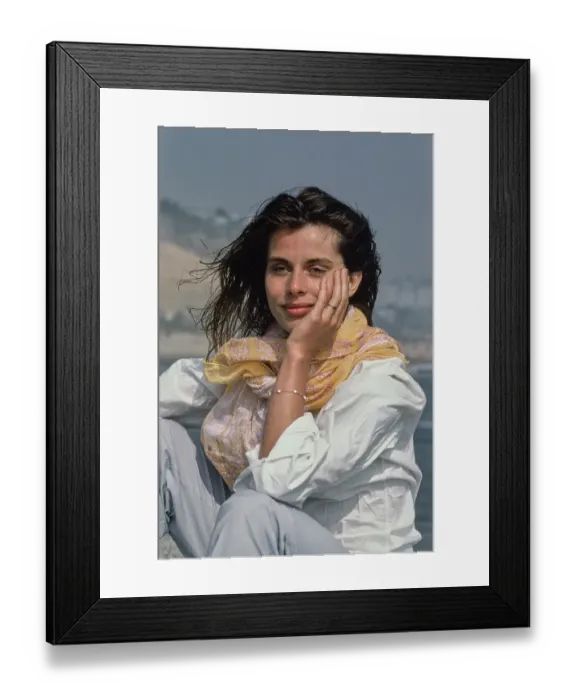 Framed Print : Nastassja Kinski, German Fashion Model & Actress Framed Print : Nastassja Kinski, German Fashion Model & Actress