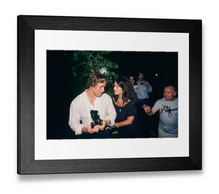 Framed Print : Arnold Schwarzenegger And Maria Shriver Framed Print : Arnold Schwarzenegger And Maria Shriver