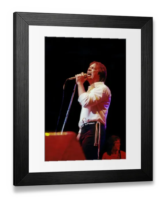 Framed Print : Mitch Ryder In Concert Framed Print : Mitch Ryder In Concert