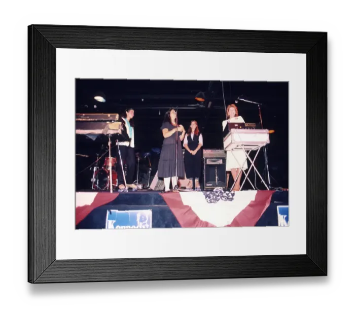 Framed Print : Ted Kennedy Fundraiser At Flipper's Roller Disco Framed Print : Ted Kennedy Fundraiser At Flipper's Roller Disco