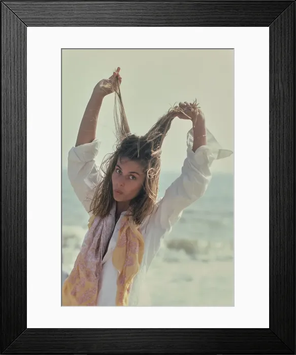 Framed Print : Nastassja Kinski, German Fashion Model & Actress Framed Print : Nastassja Kinski, German Fashion Model & Actress