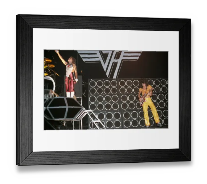 Framed Print : Photo of Van Halen