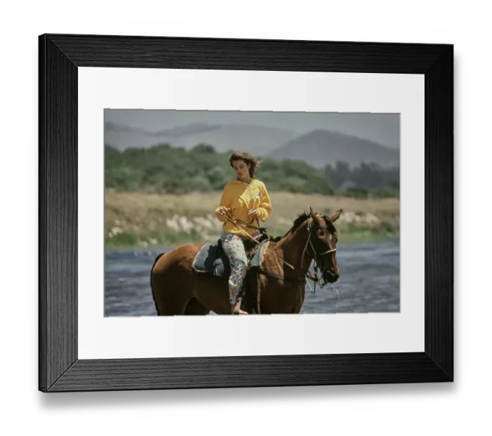 Framed Print : Nastassja Kinski, German Actress & Model Framed Print : Nastassja Kinski, German Actress & Model