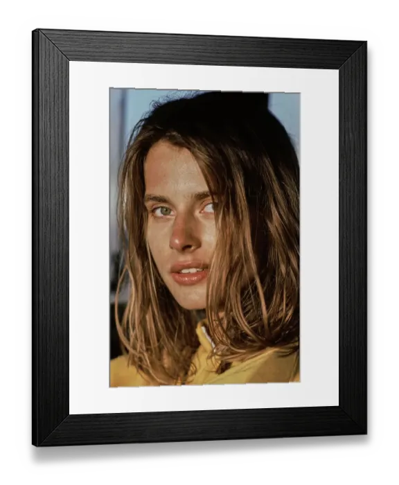 Framed Print : Nastassja Kinski, German Actress & Model Framed Print : Nastassja Kinski, German Actress & Model