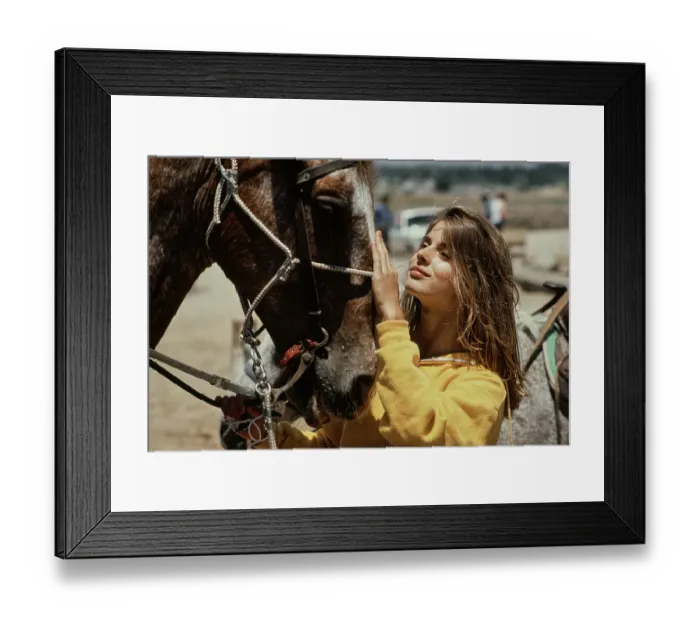Framed Print : Nastassja Kinski, German Actress & Model Framed Print : Nastassja Kinski, German Actress & Model