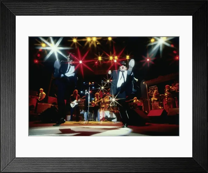 Framed Print : The Blues Brothers In Concert Framed Print : The Blues Brothers In Concert