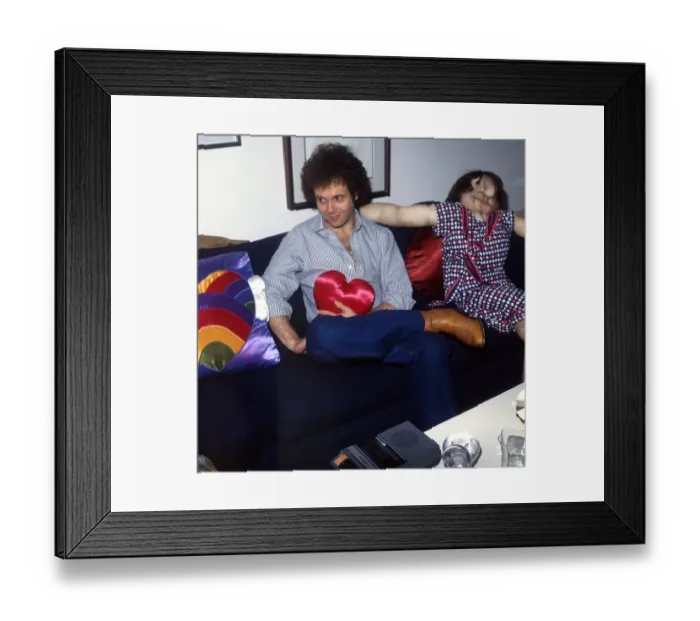 Framed Print : Richard Simmons Portrait Session at Home Framed Print : Richard Simmons Portrait Session at Home