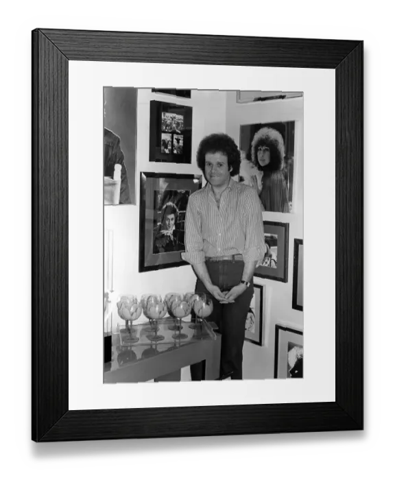 Framed Print : Richard Simmons Portrait Session at Home Framed Print : Richard Simmons Portrait Session at Home