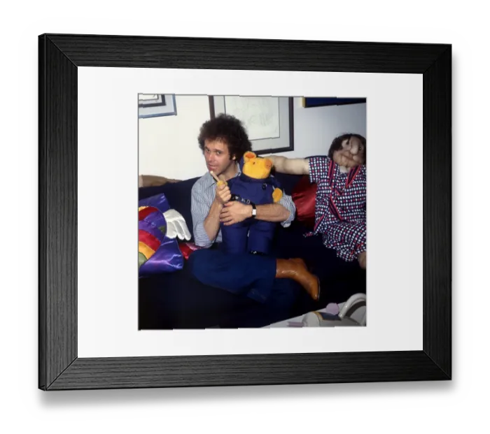 Framed Print : Richard Simmons Portrait Session at Home Framed Print : Richard Simmons Portrait Session at Home