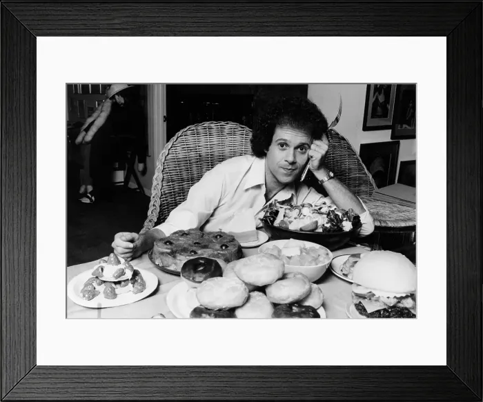 Framed Print : Richard Simmons Portrait Session