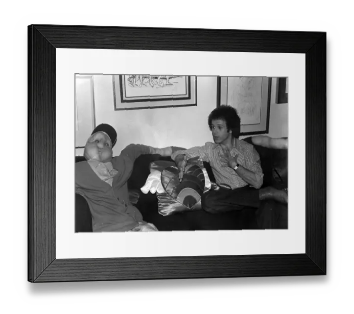 Framed Print : Richard Simmons Portrait Session at Home Framed Print : Richard Simmons Portrait Session at Home