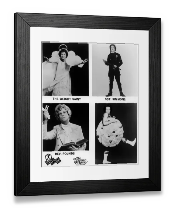Framed Print : Richard Simmons Portrait Session Framed Print : Richard Simmons Portrait Session