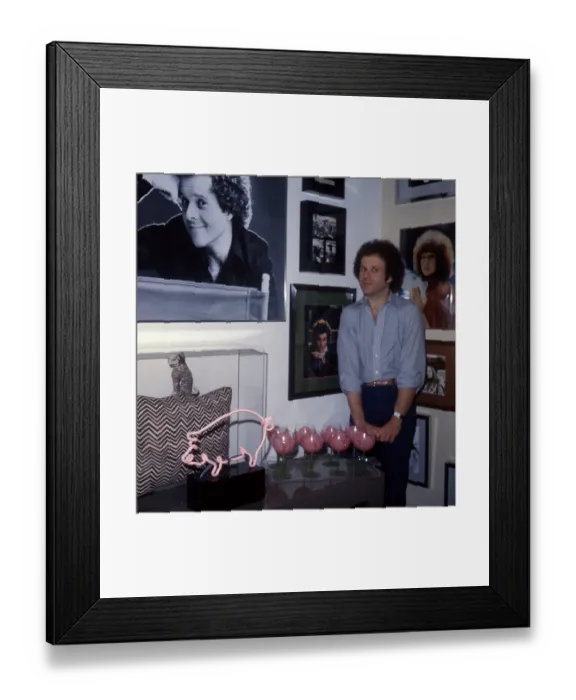 Framed Print : Richard Simmons Portrait Session at Home Framed Print : Richard Simmons Portrait Session at Home