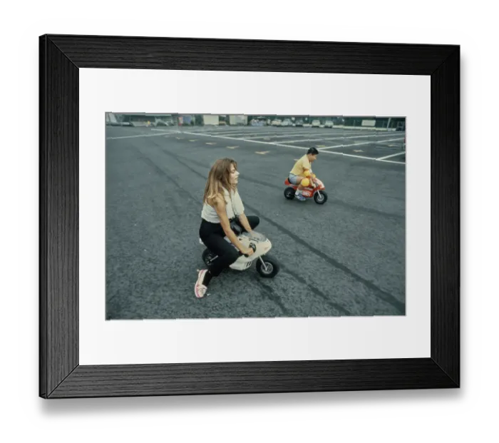 Framed Print : Kinski In Kyoto, 1980 Framed Print : Kinski In Kyoto, 1980