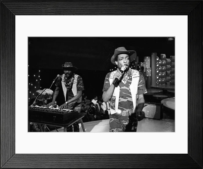 Framed Print : Gap Band On A TV Show Framed Print : Gap Band On A TV Show
