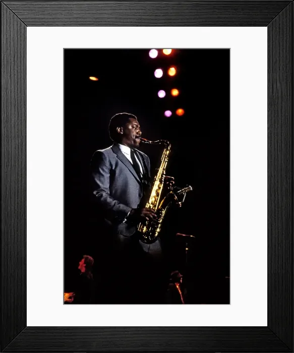 Framed Print : Clarence Clemons Framed Print : Clarence Clemons