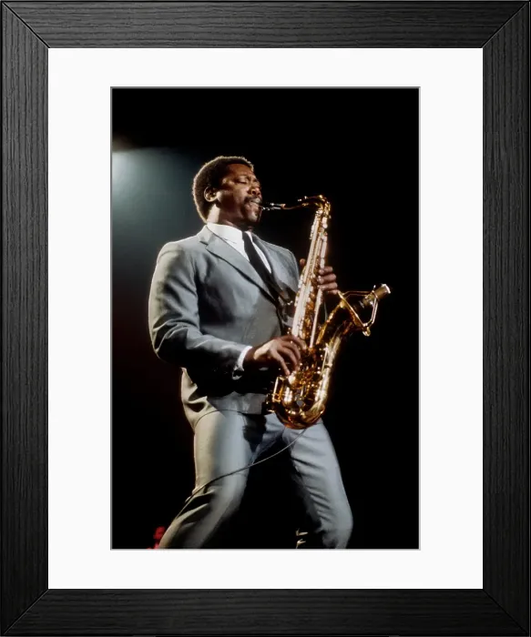 Framed Print : Clarence Clemons Framed Print : Clarence Clemons