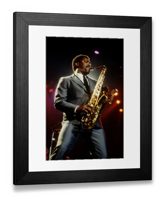 Framed Print : Clarence Clemons Framed Print : Clarence Clemons