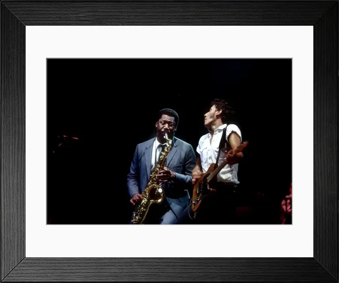 Framed Print : Clarence Clemons Framed Print : Clarence Clemons