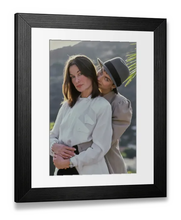 Framed Print : Brigitte Tocki & Nastassja Kinski Framed Print : Brigitte Tocki & Nastassja Kinski