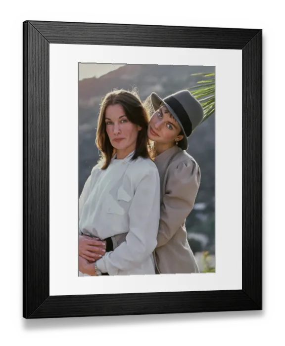 Framed Print : Brigitte Tocki & Nastassja Kinski Framed Print : Brigitte Tocki & Nastassja Kinski