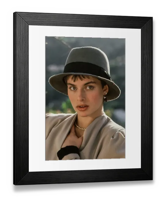 Framed Print : Nastassja Kinski, German Actress & Model