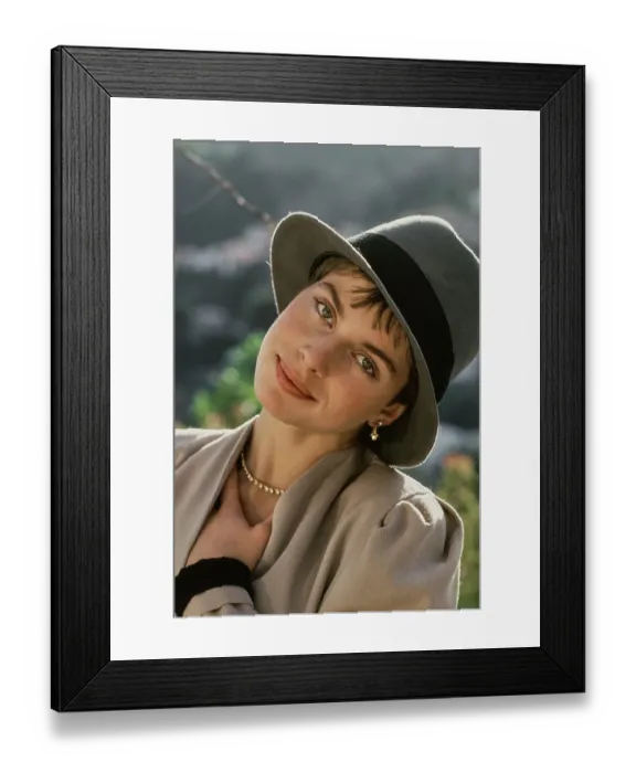Framed Print : Nastassja Kinski, German Actress & Model Framed Print : Nastassja Kinski, German Actress & Model