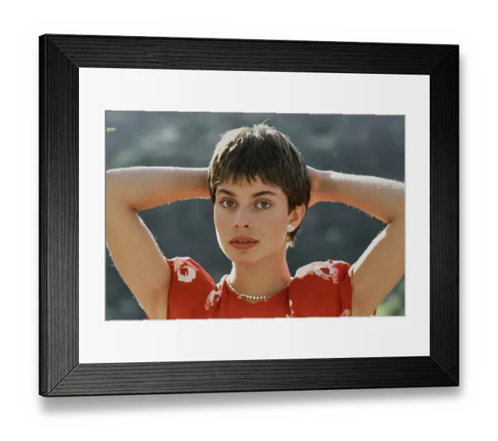 Framed Print : Nastassja Kinski, German Actress & Model