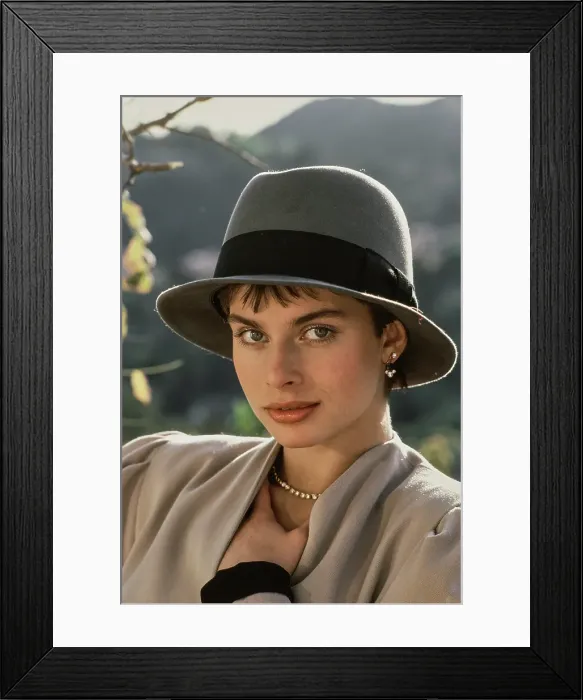Framed Print : Nastassja Kinski, German Actress & Model Framed Print : Nastassja Kinski, German Actress & Model