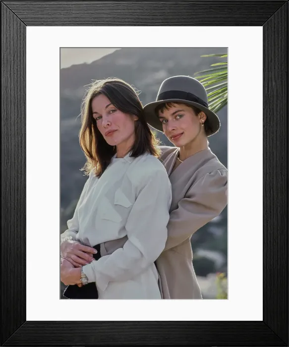 Framed Print : Brigitte Tocki & Nastassja Kinski Framed Print : Brigitte Tocki & Nastassja Kinski