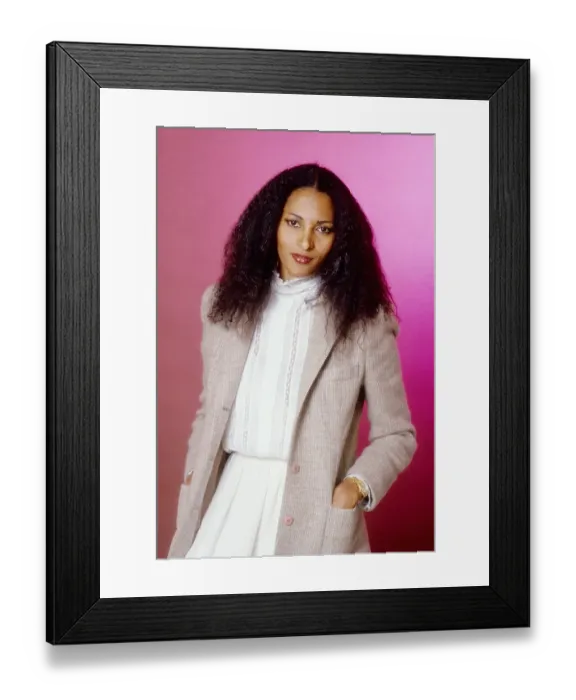 Framed Print : Pam Grier Portrait Session