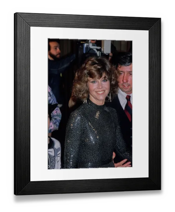 Framed Print : Jane Fonda And Tom Hayden Framed Print : Jane Fonda And Tom Hayden