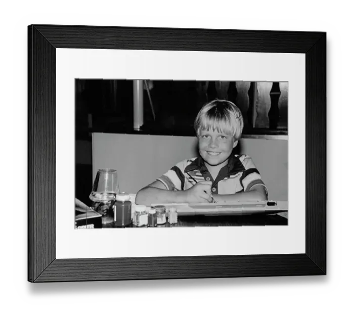 Framed Print : Neil Billingsley, American Child Actor Framed Print : Neil Billingsley, American Child Actor