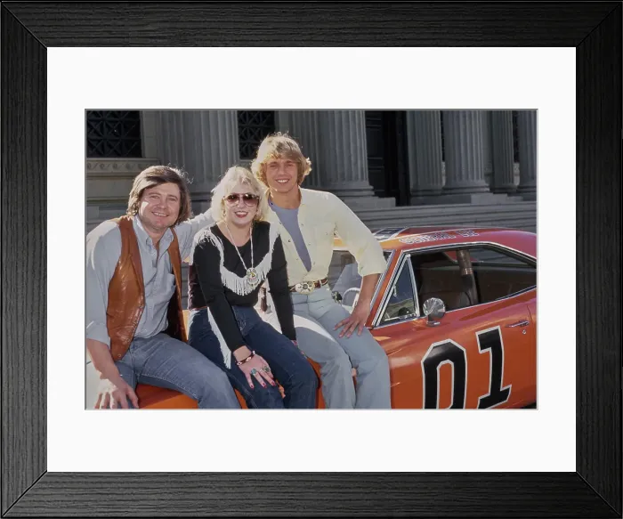 Framed Print : The Dukes Of Hazzard Tiger Beat Feature Framed Print : The Dukes Of Hazzard Tiger Beat Feature