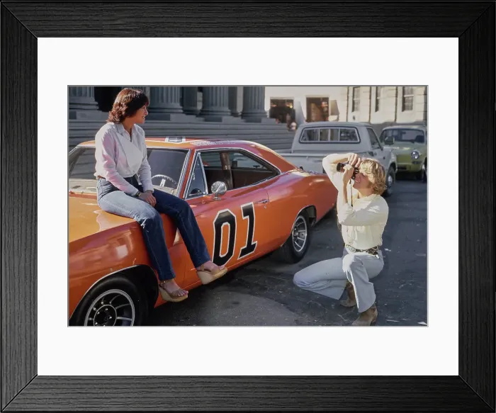 Framed Print : The Dukes Of Hazzard Tiger Beat Feature Framed Print : The Dukes Of Hazzard Tiger Beat Feature