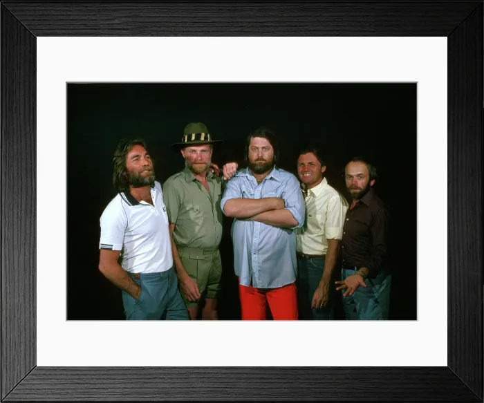 Framed Print : Beach Boys Portrait Framed Print : Beach Boys Portrait