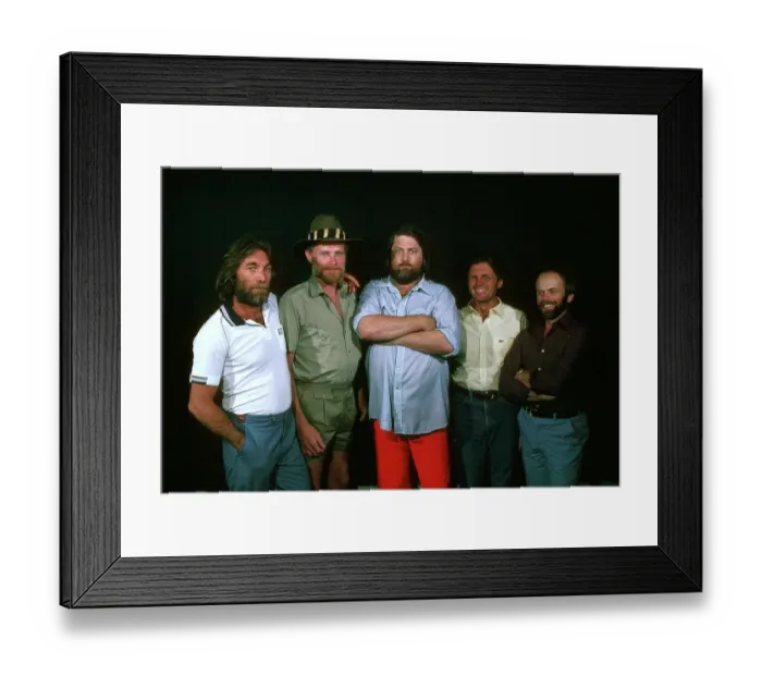 Framed Print : Beach Boys Portrait