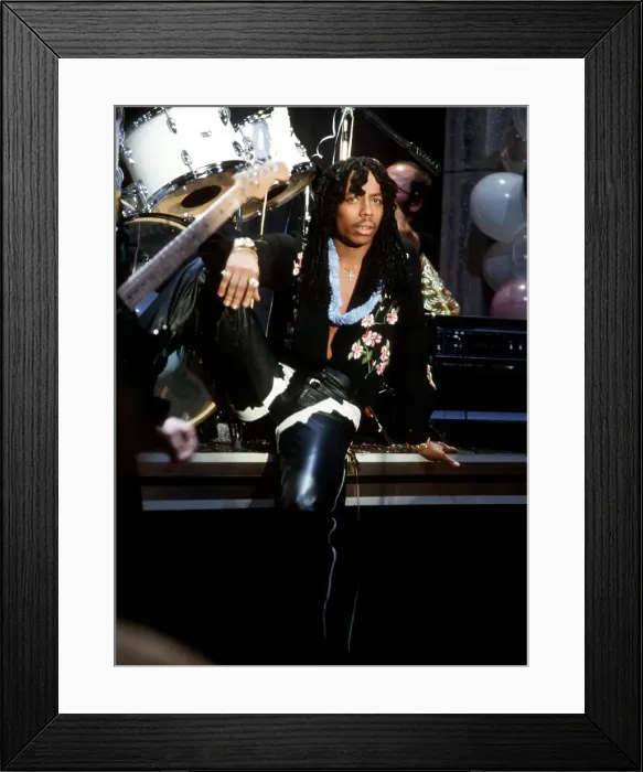 Framed Print : Rick James Performing Framed Print : Rick James Performing