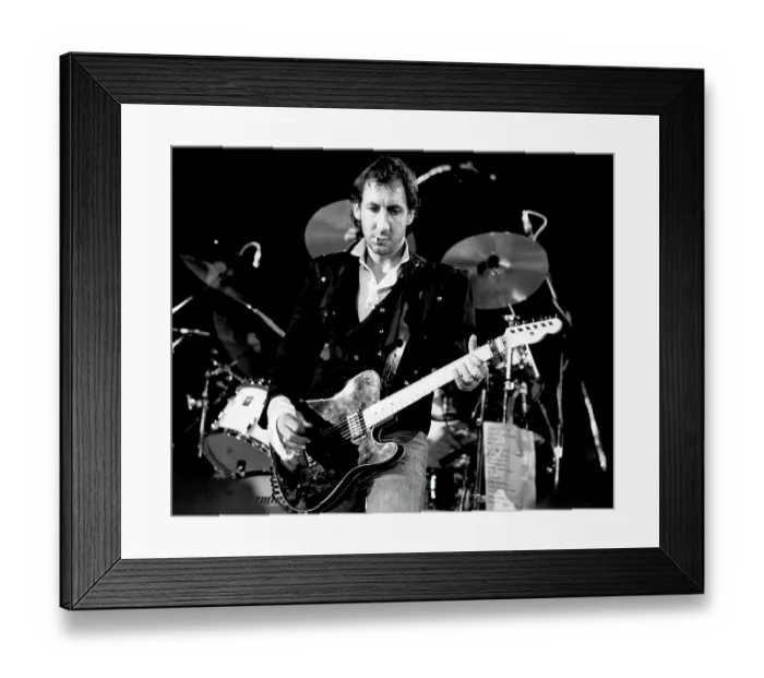 Framed Print : The Who Guitarist Performing In LA Framed Print : The Who Guitarist Performing In LA