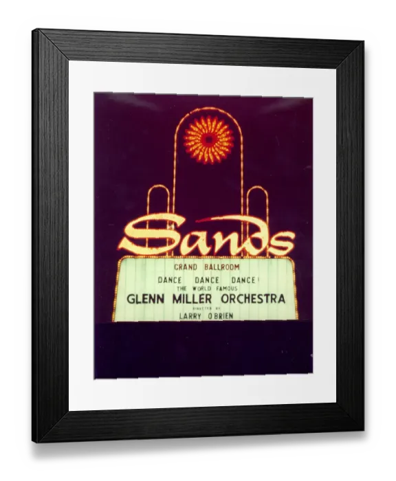 Framed Print : Sands Hotel And Casino Marquee Framed Print : Sands Hotel And Casino Marquee