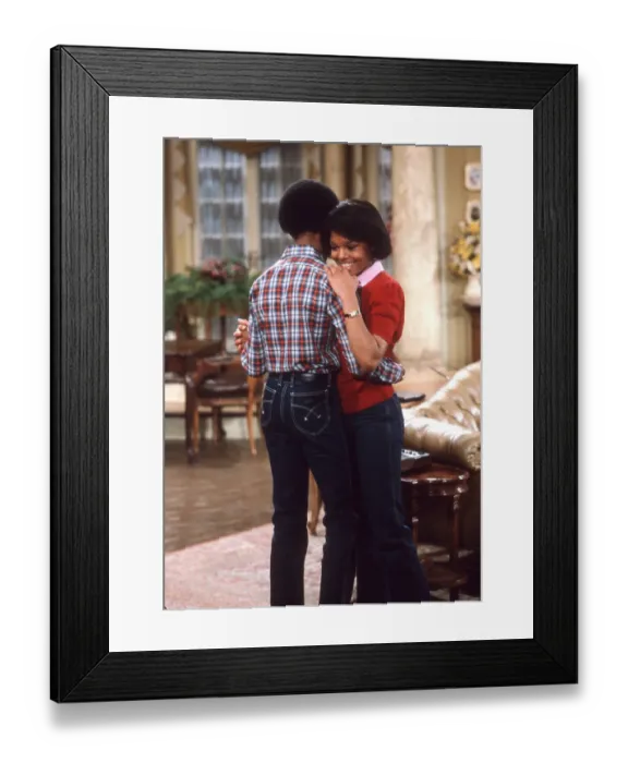 Framed Print : Janet And Todd In Different Strokes Still Framed Print : Janet And Todd In Different Strokes Still