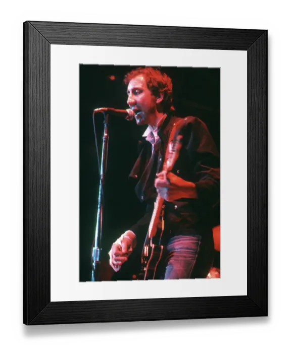 Framed Print : The Who Guitarist Performing In LA Framed Print : The Who Guitarist Performing In LA
