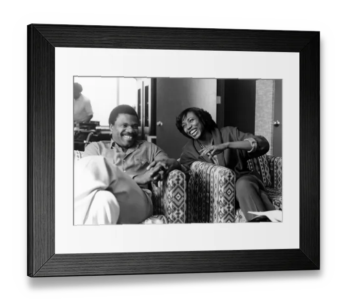 Framed Print : Billy And Syreeta Framed Print : Billy And Syreeta