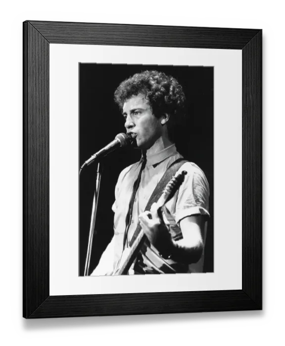 Framed Print : Tommy Heath of Tommy Tutone Performing Framed Print : Tommy Heath of Tommy Tutone Performing