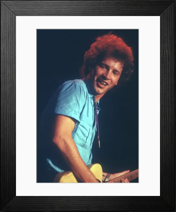 Framed Print : Tommy Heath of Tommy Tutone Performing Framed Print : Tommy Heath of Tommy Tutone Performing