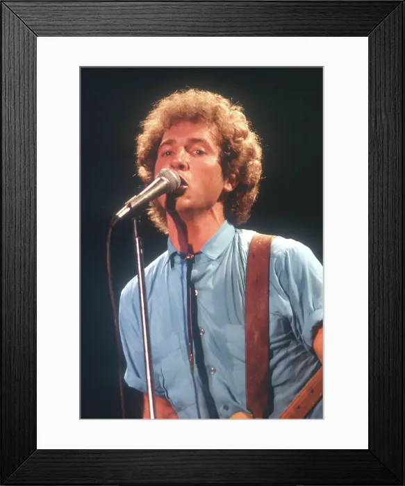 Framed Print : Tommy Heath of Tommy Tutone Performing Framed Print : Tommy Heath of Tommy Tutone Performing