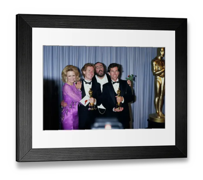 Framed Print : Dickinson, Gore, Pavarotti and Pitchford Attend the 53rd Annual Academy Awards Framed Print : Dickinson, Gore, Pavarotti and Pitchford Attend the 53rd Annual Academy Awards