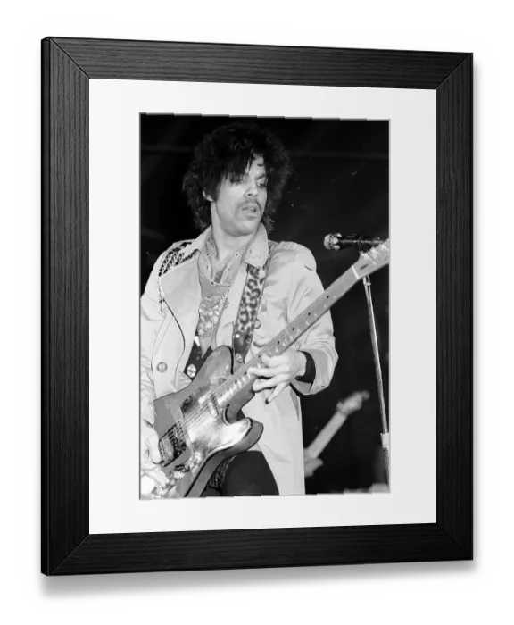Framed Print : Prince Live At Flipper's Framed Print : Prince Live At Flipper's