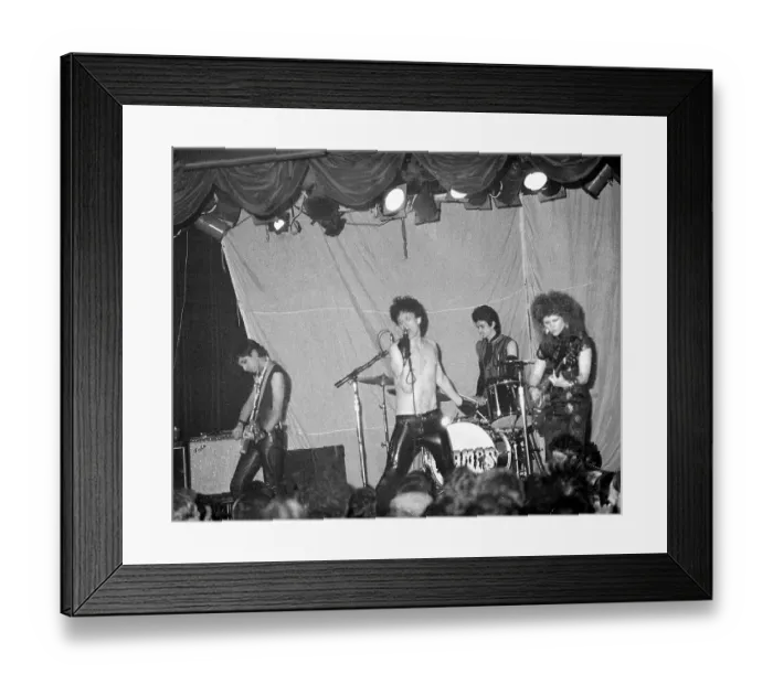 Framed Print : The Cramps At The Roxy Framed Print : The Cramps At The Roxy